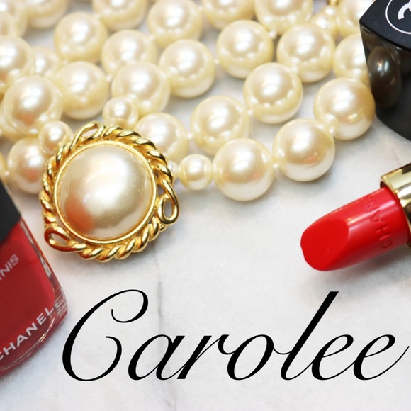 Carolee Three Strand Simulated Pearl Necklace - Picture 10 of 16